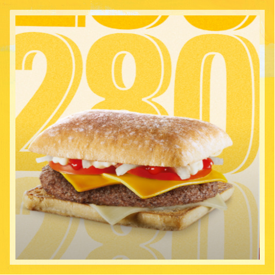 Retour du sandwich 280 Original Mcdo