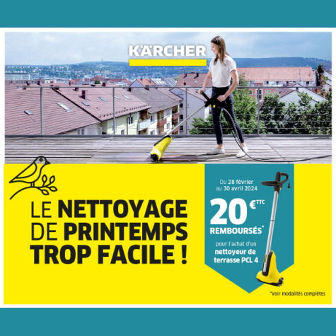 Offre Karcher PCL 4 20 rembourss