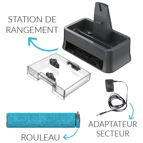 Nettoyeur De Sols Sans Fil Silvercrest - Bâton 14.8V, 26 Min D'autonomie, Sans Sac - Blanc