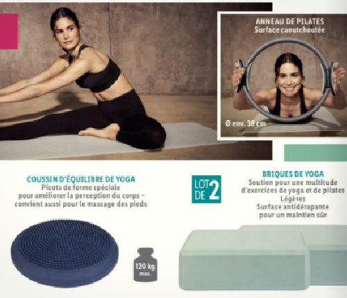 Accessoire de Yoga Lidl