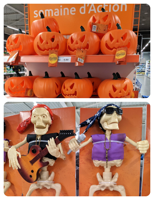 Produits arrivage Action Halloween vus en magasin