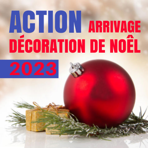 Action dcoration de Nol 2023
