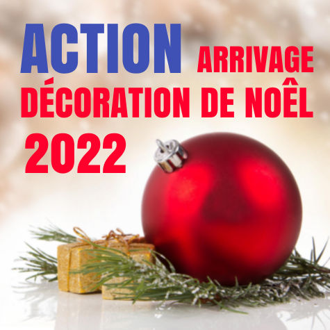 Action décoration de Noël 2022