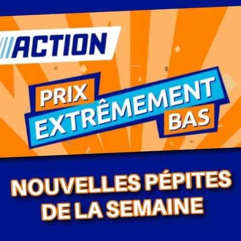 Nouvelles ppites du catalogue Action en arrivage cette semaine