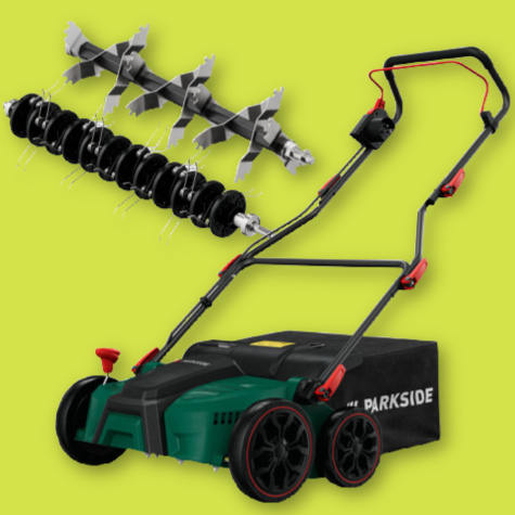 Scarificateur arateur de pelouse lectrique Lidl Parkside