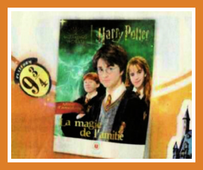 Album collector Harry Potter Magasins U