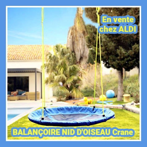 Balanoire Nid D'Oiseau Aldi Crane