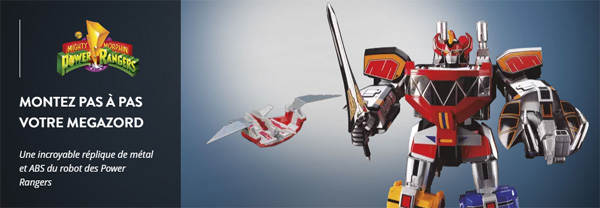 www.altaya.fr Maquette Megazord Power Rangers Altaya à monter