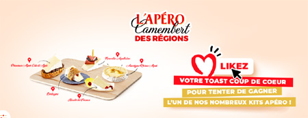www.aperocamembert.fr Grand jeu Apro Camembert Prsident