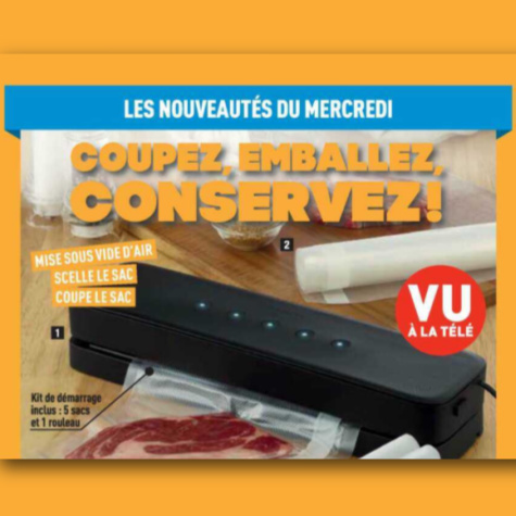 Machine De Mise Sous Vide Ultratec Advanced - 5 Fonctions, Sacs Inclus - Pour Aliments Secs/humides, Cuisson Sous Vide - Puissance 100 W