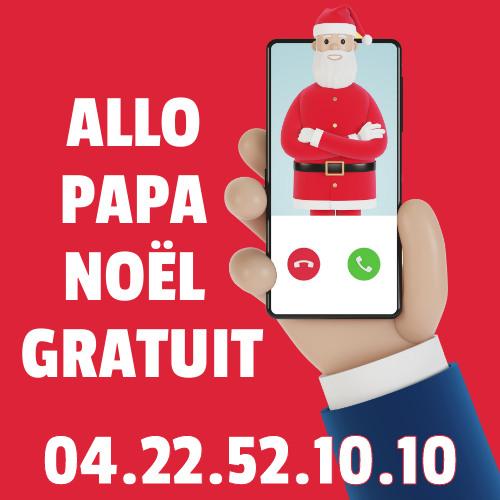 Allo papa Noel le numro gratuit pour appeler le Pre Noel sans payer