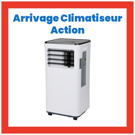 Arrivage Climatiseur Action Kinzo 149,95� 1010W