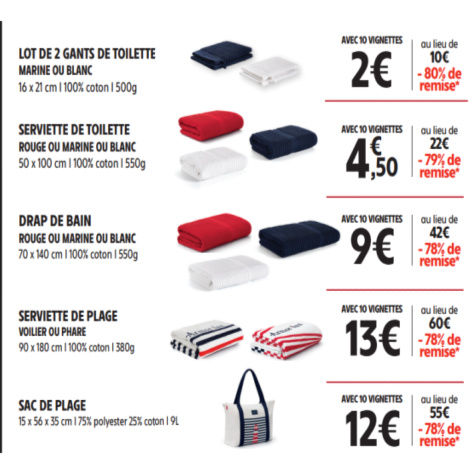 Liste des articles Armor Lux vignette Intermarch 2025