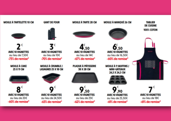 Liste des articles Fauchon vignettes Intermarch 2025