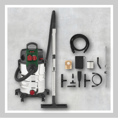 Aspirateur eau et poussire 1500 W Lidl Parkside