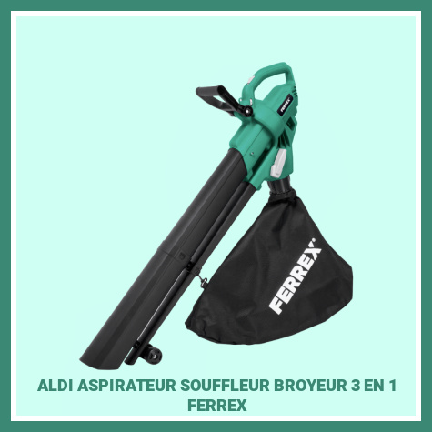 Aspirateur souffleur broyeur Aldi Ferrex