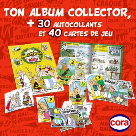 Album collector Astérix Cora 2023