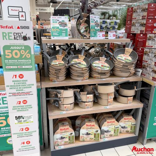 Offre reprise en magasin recyclage poele casserole