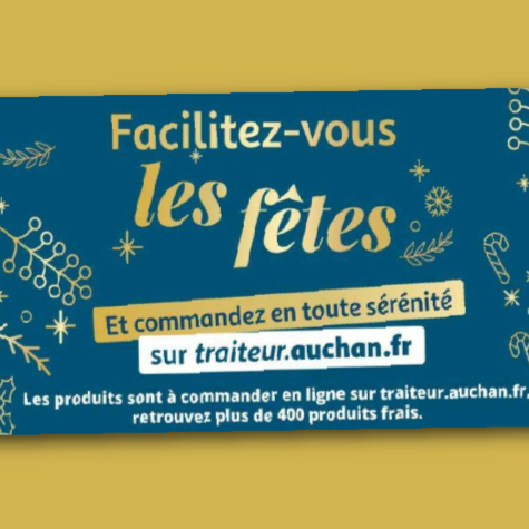 Traiteur.Auchan.fr - Quand commander pour Nol Nouvel An 2023