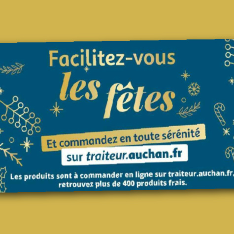 Traiteur.Auchan.fr - Quand commander pour Nol Nouvel An 2024