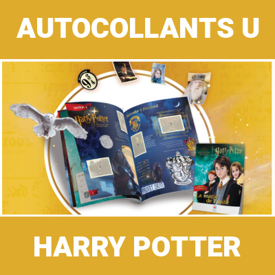 Collection stickers Harry Potter Super U et Hyper U