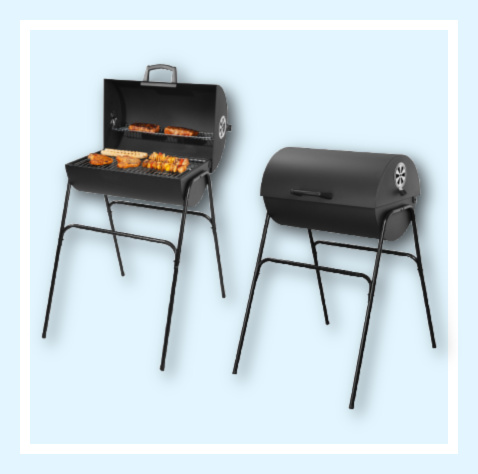 Barbecue baril  charbon de bois Lidl GrillMeister