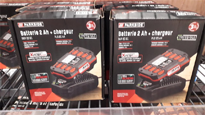 Promo Batterie 20v chez Lidl 