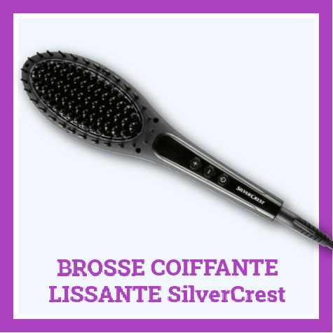 Brosse coiffante lissante Lidl SilverCrest 