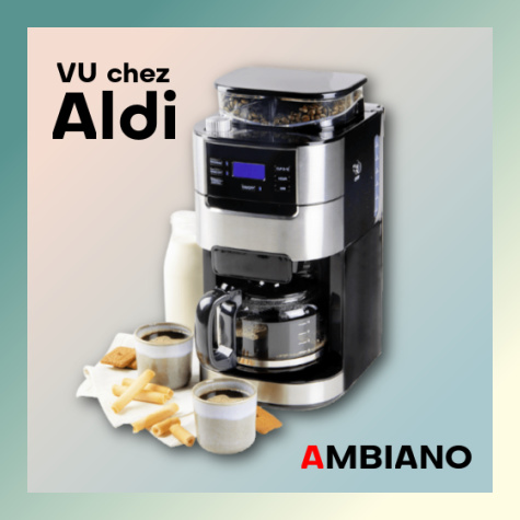 Cafetire avec broyeur Aldi Ambiano