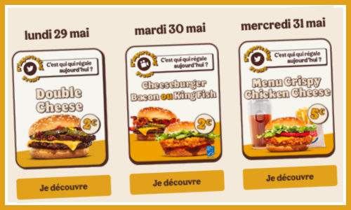 calendrier des N'importe King Promo 