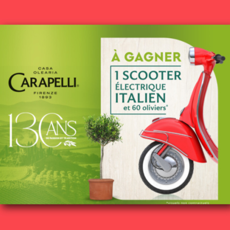 www.carapelli130ans.fr grand jeu Carapelli 130 ans