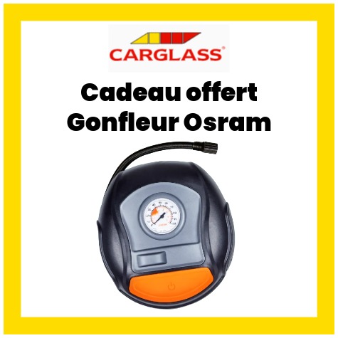 Carglass 2026 offre du moment&nbsp;: gonfleur de pneus Osram offert