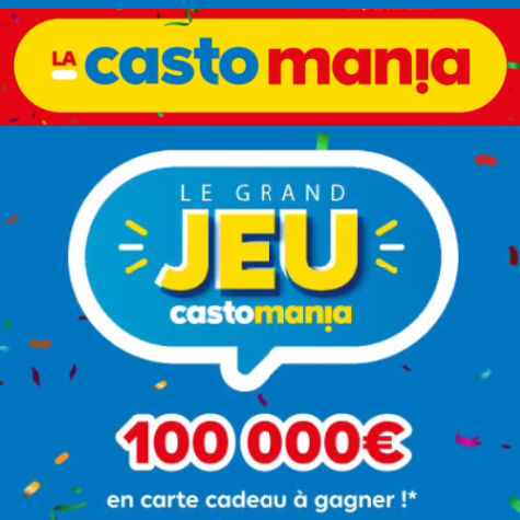 Grand jeu Castomania Castorama.fr