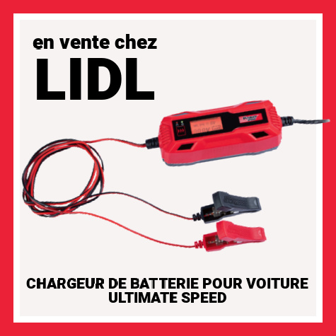 Chargeur de batterie pour voiture Lidl Ultimate Speed 