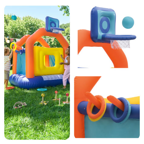 Dtail du chateau gonflable Lidl Playtive