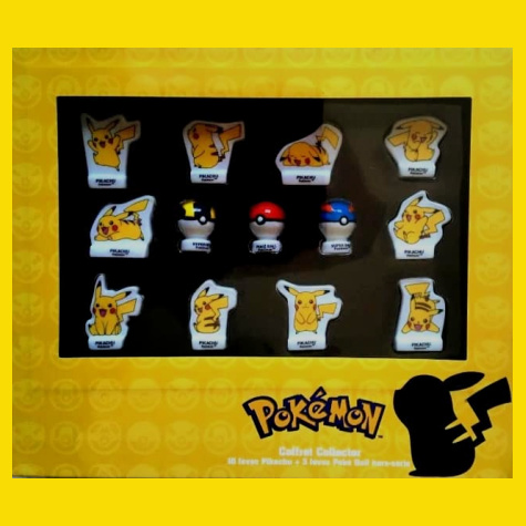 Coffret collector fèves Pokémon Pikachu Cora