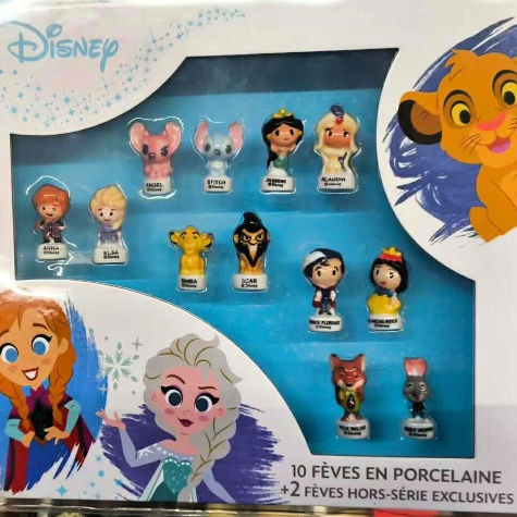Coffret f�ves Disney Leclerc 2026