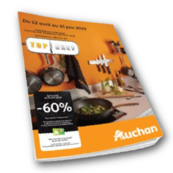 Collecteur vignettes Top Chef Auchan