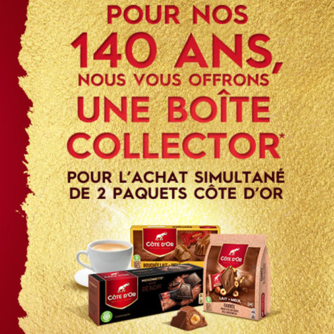 www.cotedor140ans.fr jeu www.cotedor140ans.fr jeu Cote d'Or 140 ans boite collector
