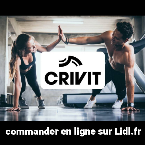 Acheter les articles de sport Crivit de Lidl en ligne