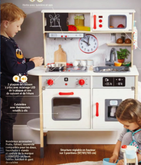 Cuisine en bois pour enfant Lidl 44,99€
