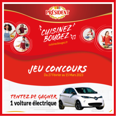 Cuisinezbougez.fr/carrefour Grand jeu Prsident Cuisinez Bougez Carrefour