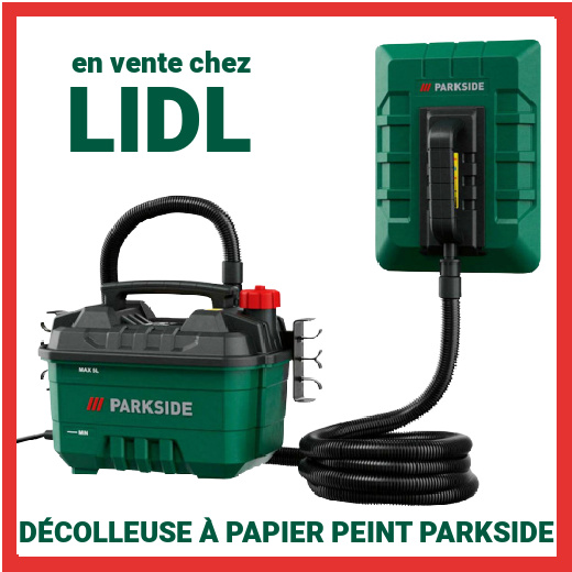 Dcolleuse  papier peint Lidl Parkside