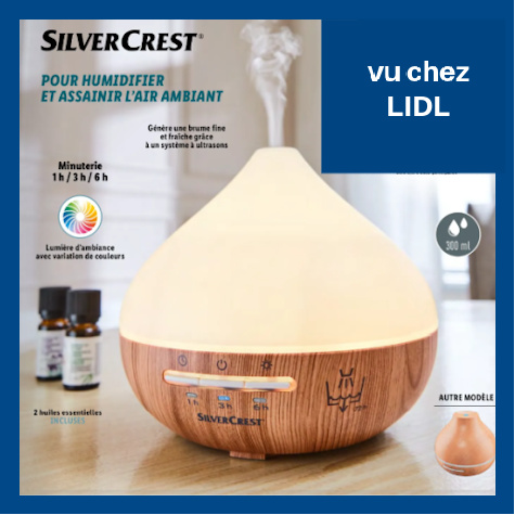 Diffuseur de brume Lidl Silvercrest