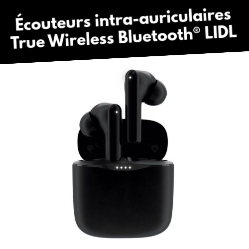 couteurs intra-auriculaires True Wireless Bluetooth Lidl 