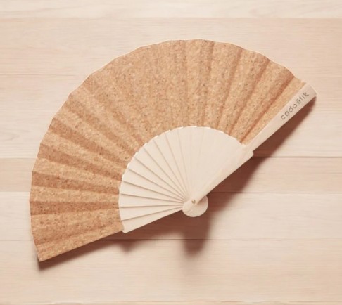 Eventail personnalise en li�ge pour s�minaire