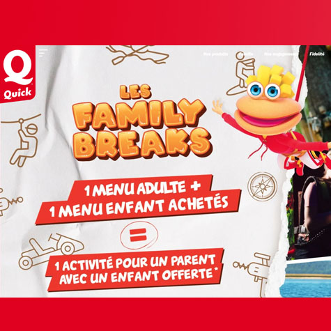 Quick-activites-famille.horizon-activites.fr code carte  gratter Family Breaks Quick