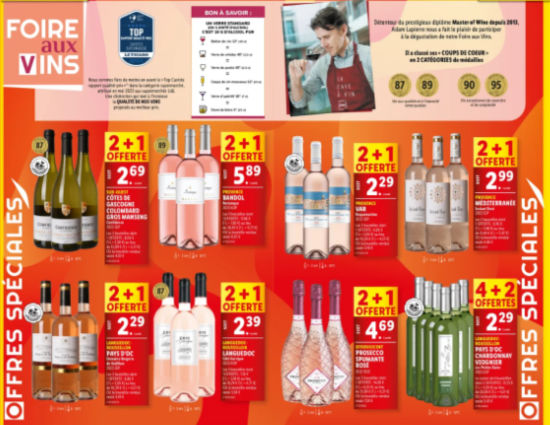 Catalogue foire aux vins Lidl mai 2024