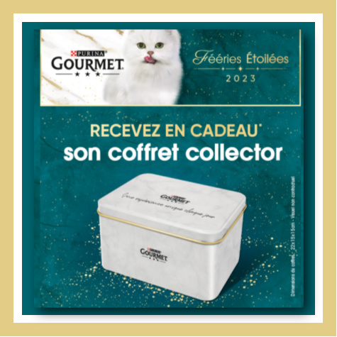 Feeries-etoilees-purina.fr - Opration coffret collector Gourmet offert