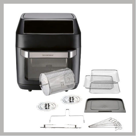 Friteuse  air chaud 9 en 1 Lidl Silvercrest